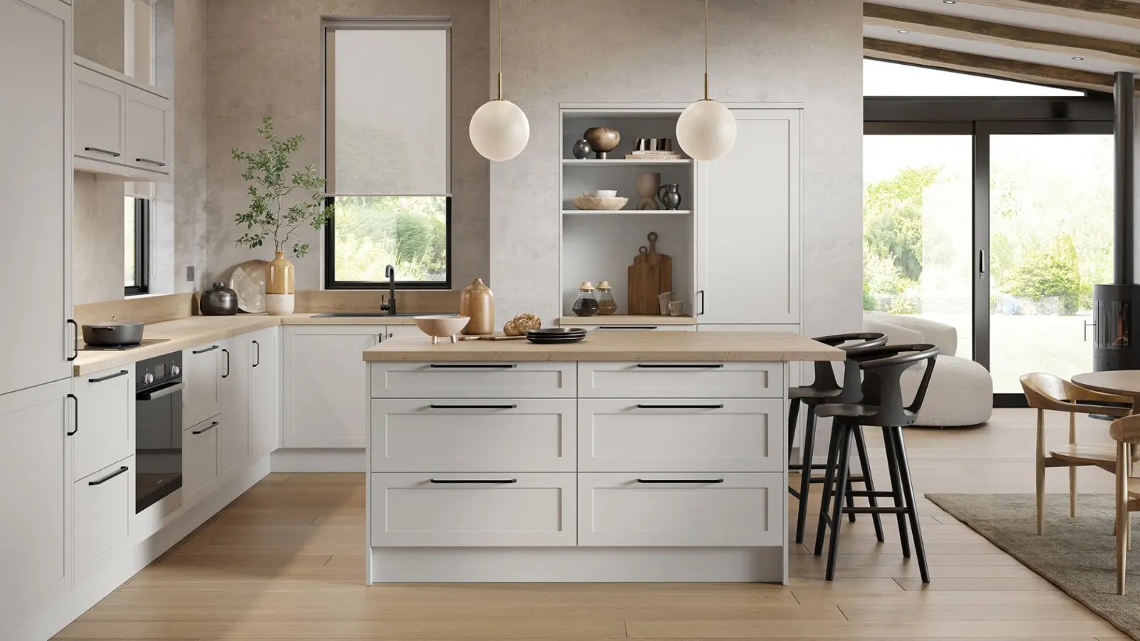 Banks Supreme Matt Cashmere Kitchen