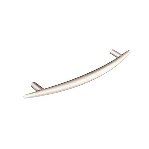 BOW POINTED T BAR SATIN NICKEL 128MM