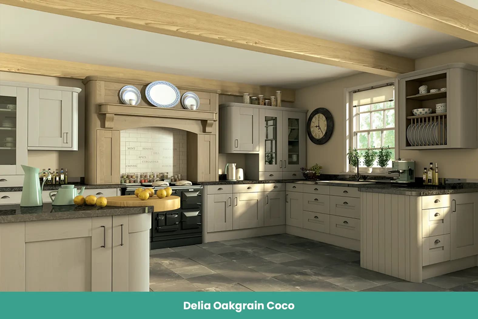 Delia Oakgrain Coco Kitchen