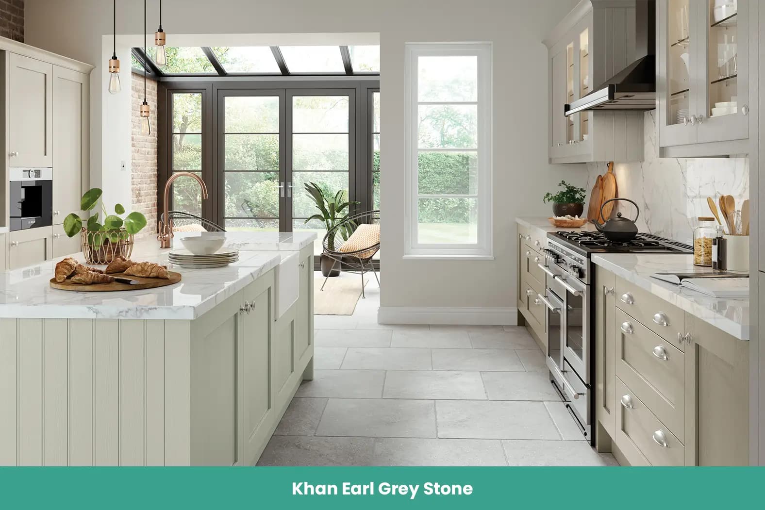 Khan Earl Grey Stone Kitchen