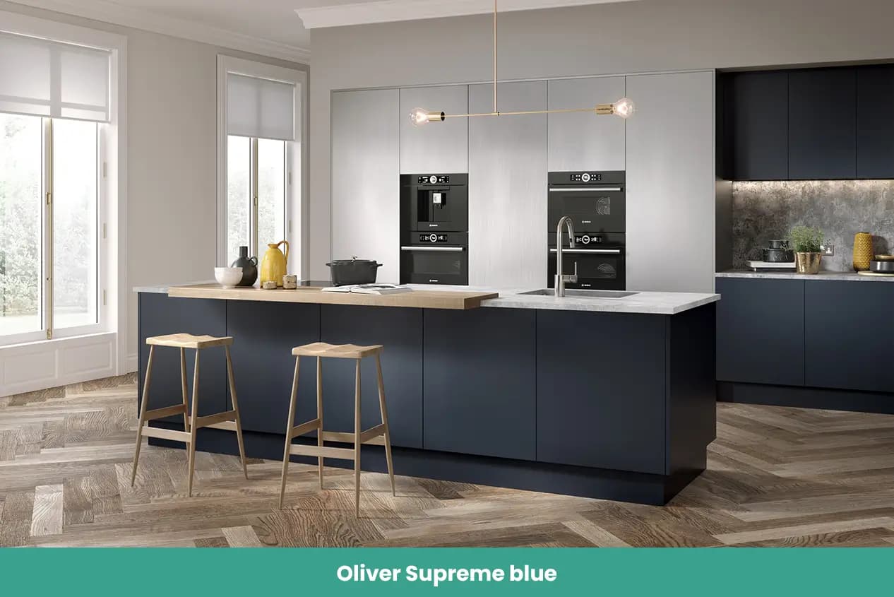 Oliver Supreme blue Kitchen