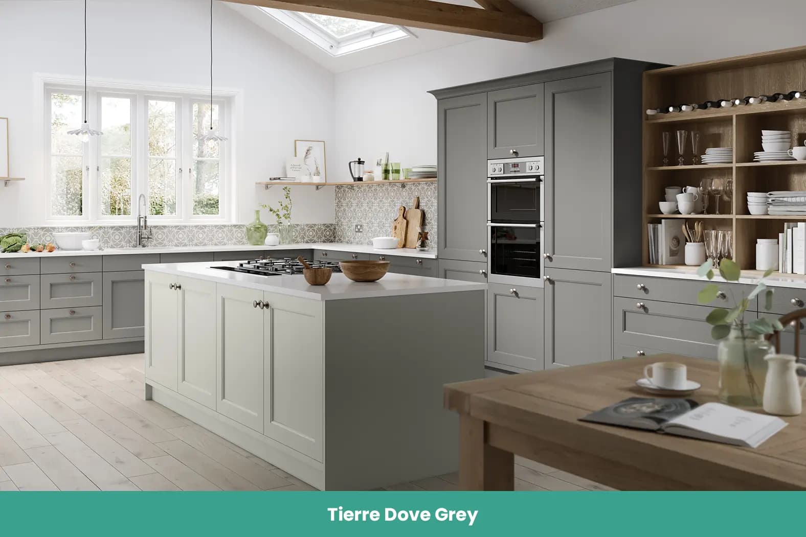 Tierre Dove Grey kitchen