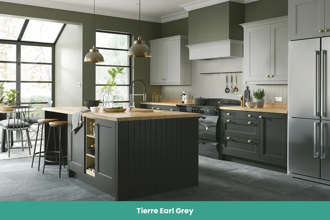 Tierre Earl Grey kitchen